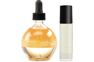 Cuccio Naturale Cuticle Revitalizing Oil Set - Milk and Honey For Unisex 2 Pc 2.5oz Eyedropper, 0.33oz Rollerball