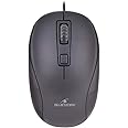 Bluestork - Wired Mouse - Adjustable Sensitivity 800-1600 DPI, 4 Buttons, Ambidextrous, PC, Mac