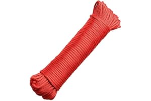 Wolike 15/30/60 metres 7 Strand 100% Nylon Rope 550 Paracord Fire Cord