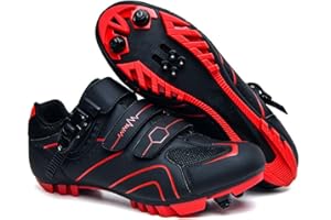 MEIJU Mateju Zapatilla de Ciclismo Hombre Mujer, Zapatillas Ciclismo Carretera Exterior MTB Compatibles con SPD Lock System, Unisex Adulto Ciclismo Bicicleta