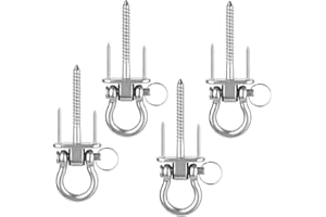 Awroutdoor Deckenhaken Schaukel, Schaukelhaken, aufhängung Haken mit Schraube für Beton Holz