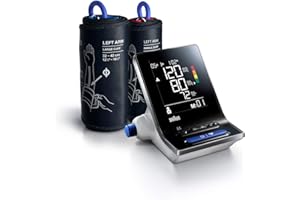 Braun ExactFit 3 Tensiomètre de bras| Indicateur à code couleur | 2 tailles de brassard | Pour usage domestique | BUA6150