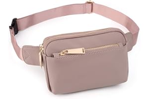 UTO Bumbags for Ladies Sports Travel Fanny Pack Women Men Fashion Waist Packs Waterproof