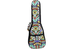 Hodeffior 21/23/26 Inch Ukulele Bag Ukulele Case, Cotton Ukulele Gig Bag, Mandolin Case Ukulele Cover, Concert Ukulele Padded Gig Bag for Ukulele Guitar Parts Accessories