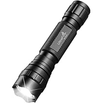 Ultra Fire WF-501D Flashlight - 10W Single Mode, 1500 Lumens, Super Bright LED Torch (18650 Battery)