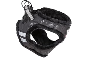 Trespaws Reflective Dog Harness Strapped Side Release Buckles Adjustable Tanked-Adjustable Suit for Walking Hiking Training,for Walking Training,Vest