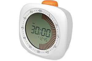 Fousenuk Visuell timer för barn med ringsignaler och tyst läge