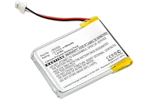 subtel® Batería 1ICP6/26/36 582535: Repuesto para Mitac Mio Mivue 388 Accu - Pila GPS Capacidad, duracion: 450mAh Battery