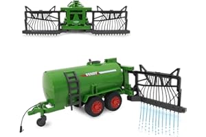 JAMARA Fendt Barrel Trolley with Hose Distributor - 450 ml Tank, Spray Function On/Off, Front Towing Hitch Manually Fold-Out Hose Distributor