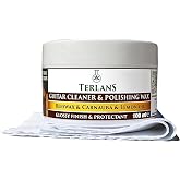 Terlans Gitar G&ouml;vde Klavye Temizleyici Parlatıcı Koruyucu Vaks Krem 100 ml Guitar Cleaner & Polishing Wax