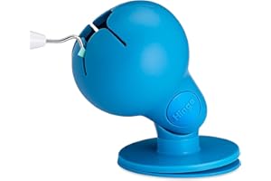 tweexy Hinge Vinyl Weeding Scrap Collector, Craft Heat Transfer Vinyl, HTV Crafting Adhesive Paper Sheets Holder (Beach Glass Blue)