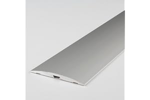 AUER Profilé de transition/Bande de seuil 50 mm, Typ: 145 (aluminium anodisé, foré), couleur: argent