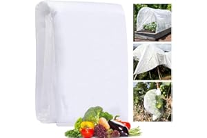 AISHOW Wintervlies für Pflanzen 3m x 9m Gartenvlies Winterschutzvlies Frostschutz Pflanzen Flies Abdeckvlies Frostschutz Winterschutz für Pflanzen Wasserdurchlässig Atmungsaktiv 30g/m²