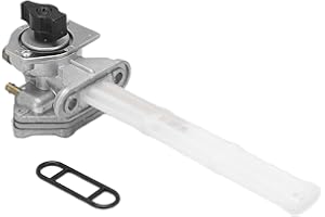 QIILU Benzinhahn 51023-1260 Aluminiumlegierung Benzinhahn Benzinhahnschalter für Tank Ersatzteil für Vulcan 800 VN800A VN800B VN800E ZR1200 ZRX1200R