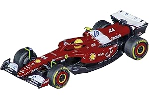 Carrera GO!!! 20064282 Ferrari SF-25 L. Hamilton, No.44 (2025) I 1:43 Scala Slot Car I Con Licenza Originale I Adatto Per Età 6 Anni +