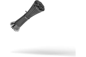 HEIGROUP HeiKab 100 opaska kablowa 100 x 2,5 mm, odporna na promieniowanie UV, minimalna wytrzymałość na rozciąganie 80 N/8,1 kg, kolor czarny