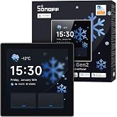 SONOFF NSPanel Pro Gen2 Panel de Control con Rel&eacute; | Zigbee Hub &amp; Matter Bridge, Termostato, Alarma, WiFi 2.4/5GHz, Control po