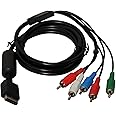 Câble Composante Video HD pour Sony Playstation PS2, Câble Composante AV pour Sony Playstation PS3