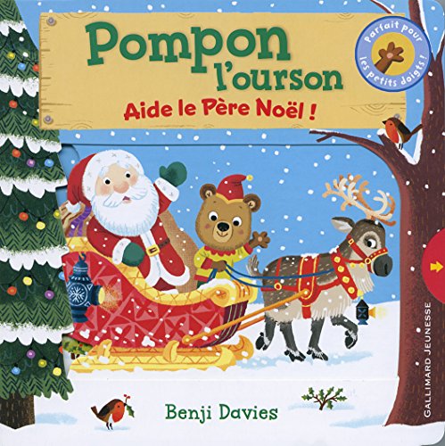couverture de : Pompon l'ouson aide le P&egrave;re No&euml;l !