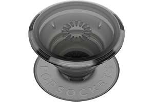 PopSockets Självhäftande Telefongrepp, Hållare- Svart Rök