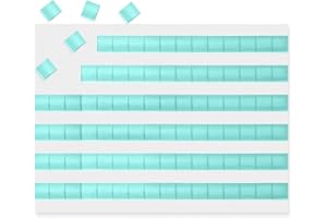 Dimeho Adhesive Poster Tacky Putty, 96 Pcs Sticky Non-Toxic Mounting Putty Removable Sticky Tack Putty for Wall Hanging Pictures Poster and Art Photography (green)