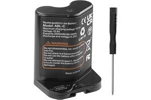 K KYUER ABL-C 2600mAh Robot Aspirateur Batterie pour iRobot Braava Jet M6 6110 Series M611020 M612880 M612680 M614480 6100 Ultimate Robot Mop Vacuum Cleaner 28.08Wh Li-ION Battery