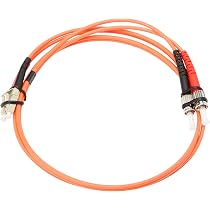 5 M Glasfaser-Patchkabel ST/ST OS1 – Simplex Einmoden, LSZH-Mantel, Für LAN/WAN-Netzwerke