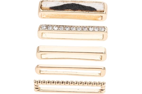 BESTonZON 5st Elegant Watchband Charm Metallaccessoarer För Smartwatch Hållbara Och Miljövänliga Dekorationer För Armbandsur till Klockälskare