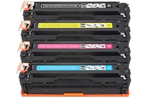 OFFICE INK TONER Office Ink Zamiennik 131A CF210A CF210A CF212A CF213A Kaseta z tonerem Kompatybilny z drukarką HP LaserJet Pro 200 Color M251nw M276nw o wysokiej wydajności