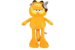 BOSSETY Classic Garfield 15.7" Plush|Charming Character Detail|Soft and Huggable|Great Gift Or Addition to Your Collection|Garfield Movie|Ages 3+