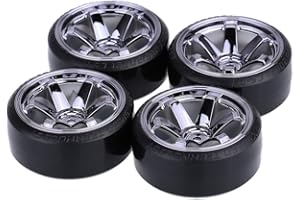 GoolRC 4pcs / Set 1/10 Drift Voiture de Pneu Dur pour Traxxas HSP Tamiya HPI Kyosho sur Route à la Dérive Voiture