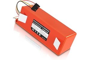 Homesuit 14,4V 6500mAh Ersatzakku für Xiaomi Roborock S5 S50 S51 S55 S6 S7 Xiaowa E20 E25 E35 Xiaomi Mijia Roboter Staubsauger Akku