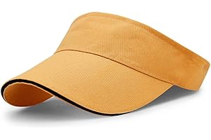 VSUSN Visiera Chiusura in a Strappo Visiere Regolabile Tennis Visiera