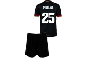 Gokaynex Deutschland, Sane, Müller Nationalmannschaft Kinder Trikot Mit Kurz Fußballfans (4-13 Jahre)