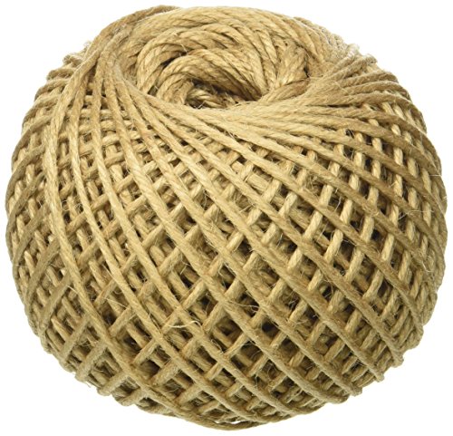 Kel Peluche Cane Razza Bobina Di Corda In Juta A 4 Fili 100 M Colore Naturale - 