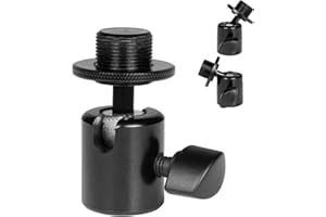 Gator Frameworks Mikrofonadapter mit Kugelkopf und Winkelverstellung Gator Frameworks (GFW-MIC-BALLHEAD-MT)