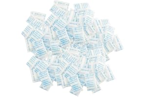Colnk Silicagel Trockenmittel Beutel, Feuchtigkeitsabsorber, Silica Gel Beutel für Aufbewahrung von Lebensmittel, 200 Pack