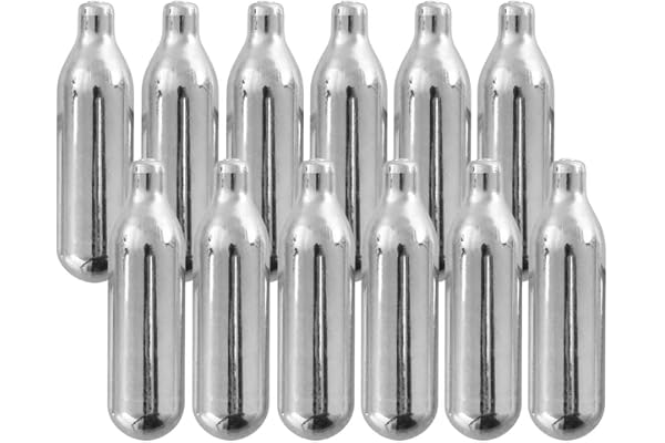 Zenker 9918050 Kväveoxidpatroner, vispad patron, kvävepatron, kvävepatron, rostfritt stål, silver, 6,5 x 1,7 cm (9918050)