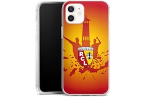 DeinDesign Coque en Silicone Compatible avec Apple iPhone 12 Etui Silicone Coque Souple RC Lens Blason Articles pour Fans