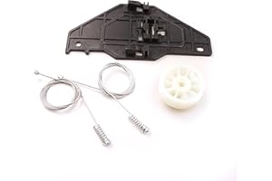 Bross Auto Parts BWR5260FBA Kit de réparation de lève-vitre avant droit 402216E Compatible avec citroën C3 MK2 5 portes