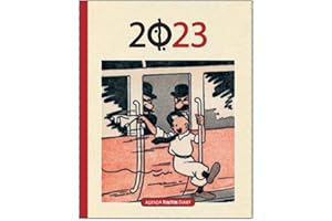MOULINSART Agenda de bureau 2023 Tintin Les cigares du Pharaon 15x21cm (24459)