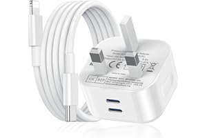UGKENT iPad Charger,1M USB C to Lightning Fast Charging Cable and Plug 25W Charge for New i Pad Pro 9.7 10.5 12.9 inch 2nd Generation/Air 3rd/Mini 4 5th Gen/Pad 5th 6th 7th 8th 9th 2021/iPhone 14 13 12