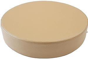 uyeoco Galette Chaise Exterieur Impermeable Ronde Scandinave 35x35cm/40x40cm/45x45cm/50x50cm Galette de Chaise Exterieur Déhoussable Coussin de Tabouret de Bar (Color : @5, Size : 35cmx5cm)