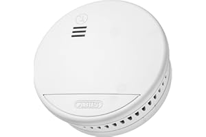 ABUS Rauchmelder RWM90 - mit austauschbarer 5-Jahres-Batterie - DIN EN14604 Zertifiziert - für Wohnräume geeignet - 85 dB Ala