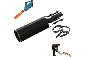 GENERISCH Leaf Blower Air Booster laubkehrer Laubbläser Düse Aufsatz Leistungsstarker Blätter Turbo Laubsauger Extension Booster Hochleistungs Laubkehrer Blätter Gebläse Düsen Reinigungszubehör für Auffahrt&Hof