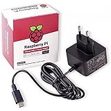 Raspberry Pi - offizielles Netzteil für Raspberry Pi 4 Model B, USB-C, 5.1V, 3A