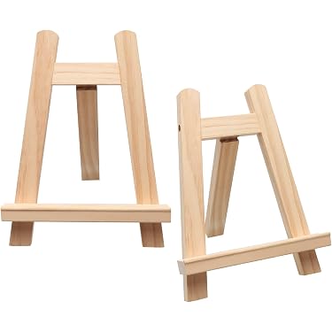 Kruodop Metall-Staffelei – Quadratisch, 15,2 Cm, Für Teller, Fotos, Bücher, Als Tisch-Display