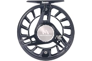 SPRINTON MAXIMUMCATCH AVID PRO Fliegenfischen Rolle mit CNC-gefräster Aluminiumkörper Super großer Spulenkern in 3/5, 5/7, 7/9WT