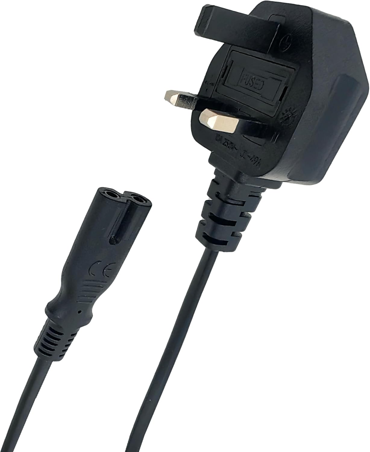 Prise en Main & Utilisation au Quotidien : UK 3-Pin Plug to IEC C7 Figure 8 Power Cable