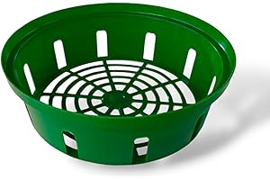 Boxam 10x Pflanzkorb Zwiebelkorb Blumenzwiebeln Zwiebeln Korb für Blumenzwiebeln Pflanzschale (⌀ 19cm)